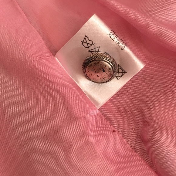 Vintage Cottagecore Corset Top Vest Pastel Pink Made in Germany Barbiecore - Picture 7 of 16